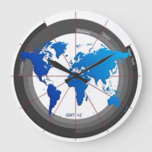 Redondo Grande La divisa comercializa el GMT del reloj del