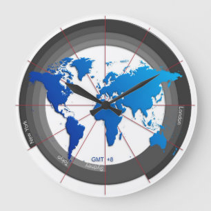 Redondo Grande La divisa comercializa el GMT del reloj del
