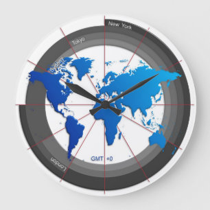 Redondo Grande La divisa comercializa el GMT del reloj del