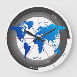 Redondo Grande La divisa comercializa el reloj GMT-6 del Timezone