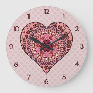 Redondo Grande Las capas del reloj del corazón