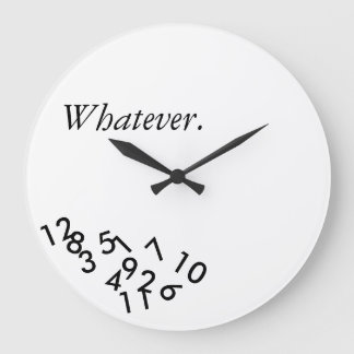 Redondo Grande Lo que. Reloj