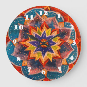 Redondo Grande Mandala, reloj del muro de meditación