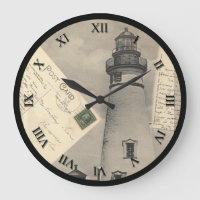 Marblehead, reloj de la postal de Ohio - 1909