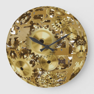 Redondo Grande Mecanismo de reloj