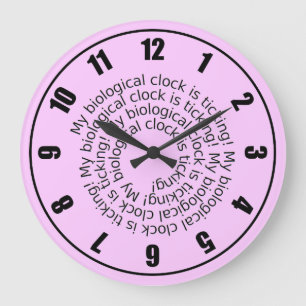 Redondo Grande Mi reloj biológico es reloj que hace tictac