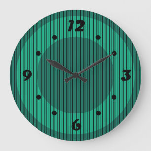 Redondo Grande Moderno, elegante, abstracto, decorativo, reloj