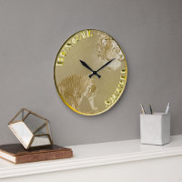 Moneda de oro de los tigres de Bengala, reloj de p