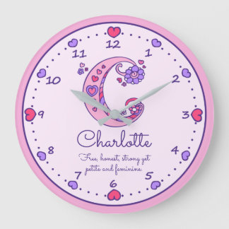 Redondo Grande Monograma C Charlotte nombre del reloj
