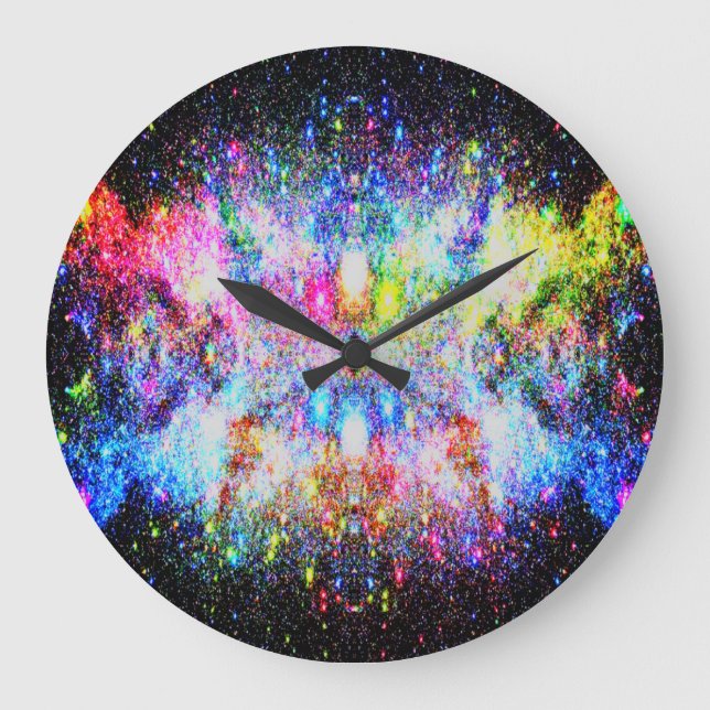 Redondo Grande Navidades en el reloj espacial (Anverso)