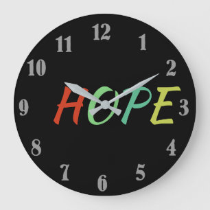 Redondo Grande Navidades Esperanza Reloj