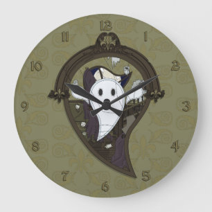 Redondo Grande Ooh el reloj fantasma