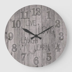 Redondo Grande Palabras de encargo del cambio del reloj