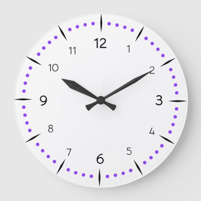 Redondo Grande PERSONALIZAR - Reloj de puntos (Anverso)