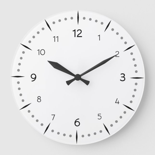 Redondo Grande PERSONALIZAR - Reloj de puntos  (Anverso)
