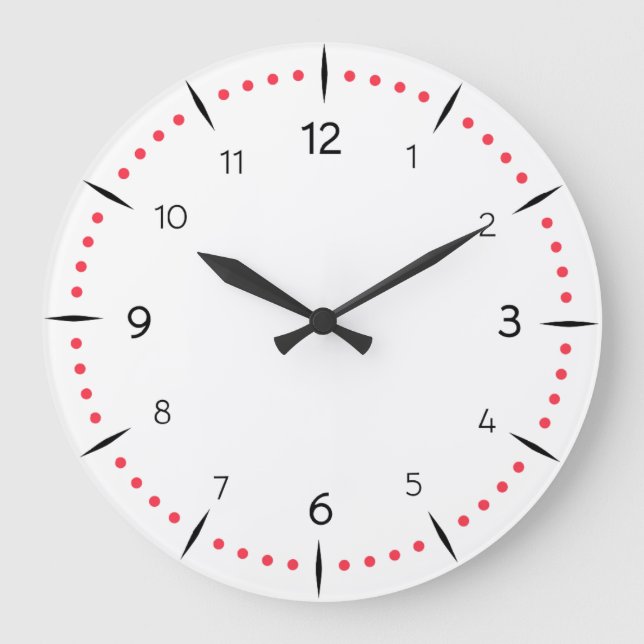 Redondo Grande PERSONALIZAR - Reloj de puntos (Anverso)