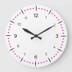 Redondo Grande PERSONALIZAR - Reloj de puntos