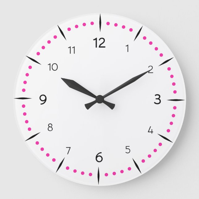 Redondo Grande PERSONALIZAR - Reloj de puntos  (Anverso)
