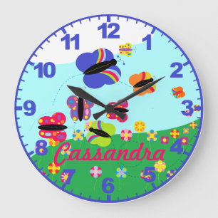 Redondo Grande Personalizó CUALQUIER reloj CONOCIDO de la