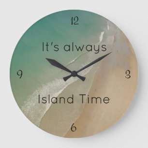 Redondo Grande Playa temática, reloj de tiempo de la isla