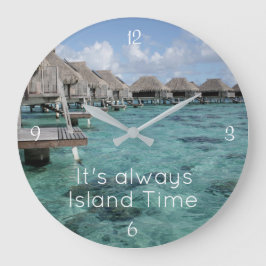 Redondo Grande Playa temática, reloj de tiempo de la isla