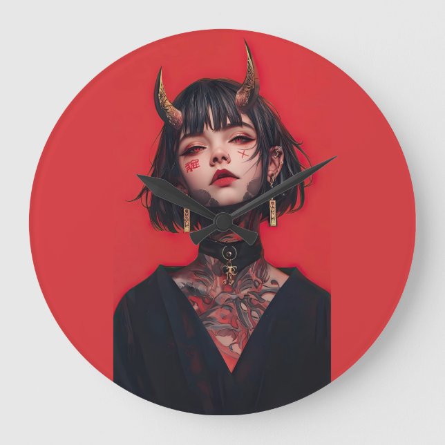 Redondo Grande Reloj (Anverso)