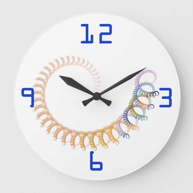 Redondo Grande Reloj (Anverso)
