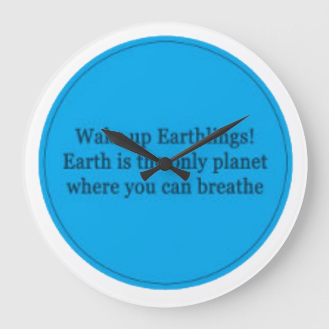 Redondo Grande Reloj (Anverso)