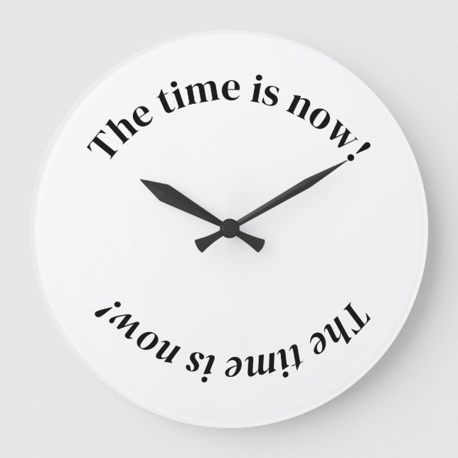 Redondo Grande Reloj (Anverso)