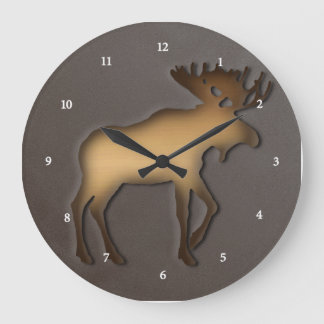 Redondo Grande Reloj 2 de los alces
