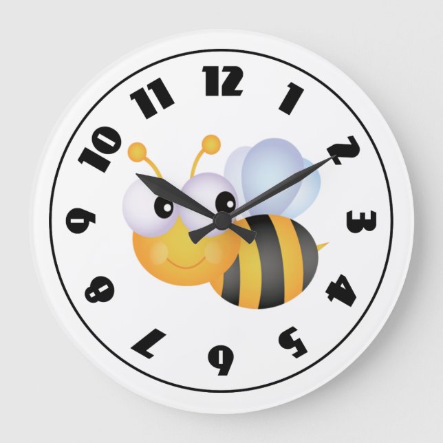 Redondo Grande Reloj Abejorro (Anverso)