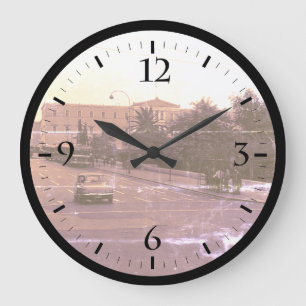 Redondo Grande Reloj antiguo palacio Grecia Delfos Vintage