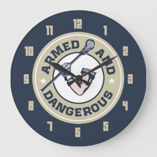 Redondo Grande Reloj armado y peligroso de LaCrosse