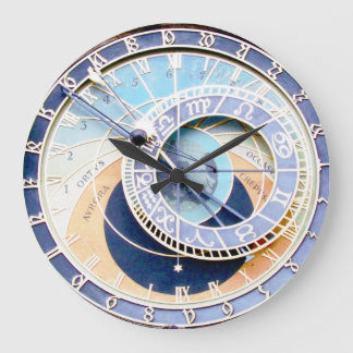 Redondo Grande Reloj astronómico, reloj del personalizado de
