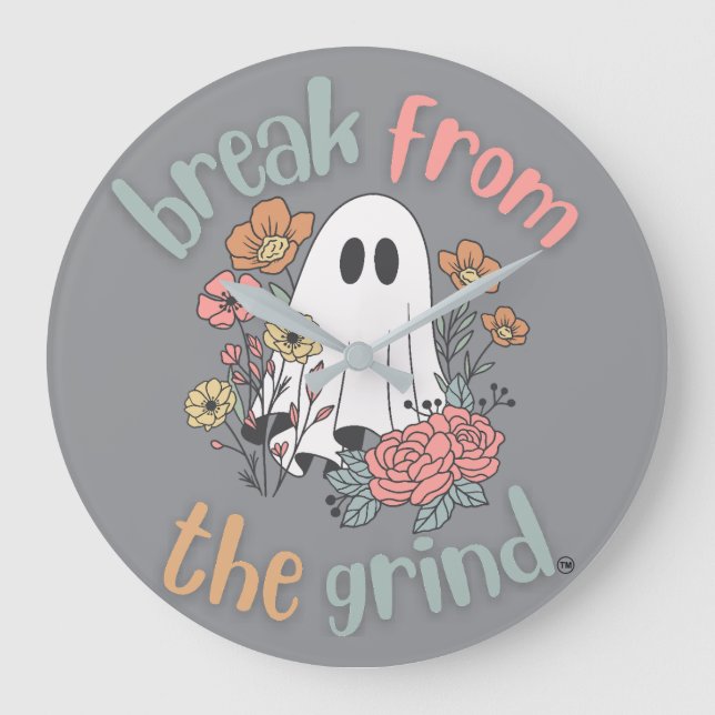 Redondo Grande Reloj BFTG Flower Ghost (Anverso)