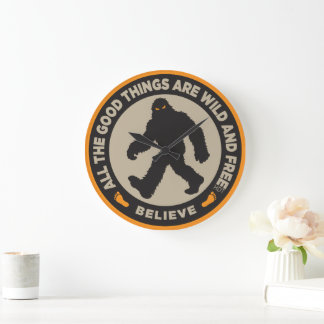 Redondo Grande Reloj Bigfoot