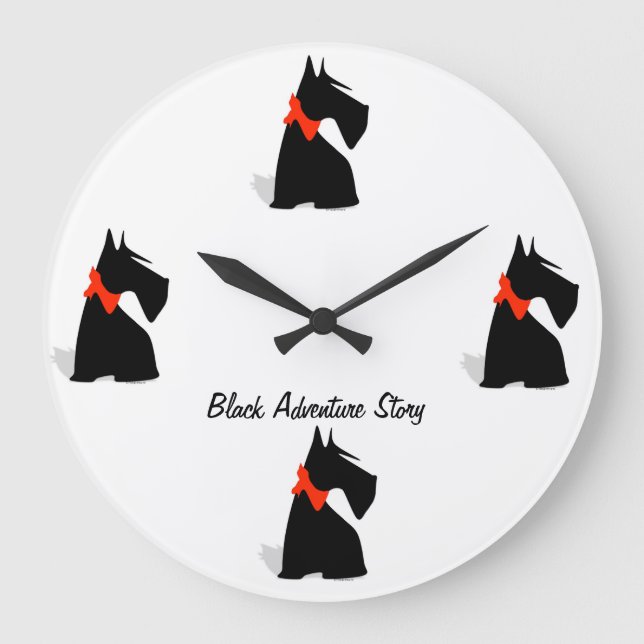 Redondo Grande reloj black (Anverso)