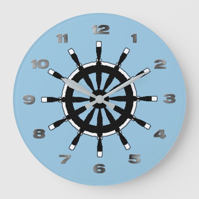 Redondo Grande Reloj - Buque (Anverso)