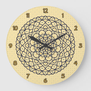 Redondo Grande Reloj Celestial