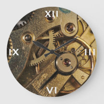 Reloj: Corazón de latón. Mecanismo de reloj