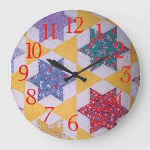 Redondo Grande Reloj curado