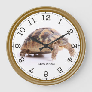 Redondo Grande Reloj de acrílico de pared