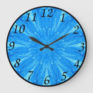 Redondo Grande Reloj de agua - cielo