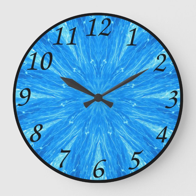 Redondo Grande Reloj de agua - cielo (Anverso)