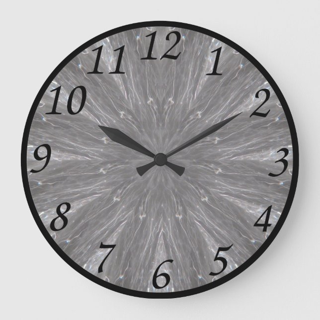 Redondo Grande Reloj de agua - natural (Anverso)