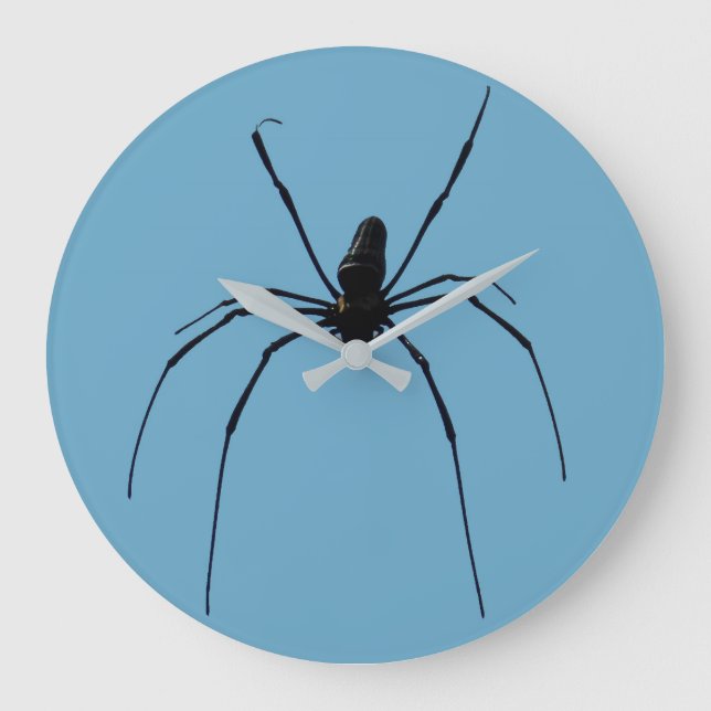 Redondo Grande Reloj de araña (Anverso)
