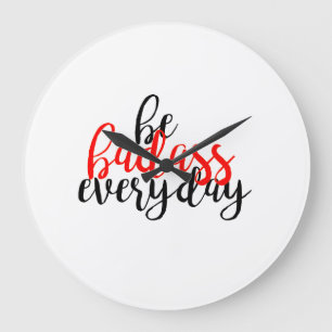 Redondo Grande Reloj de Badass