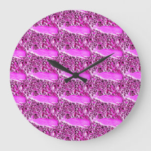 Redondo Grande reloj de ballena rosa