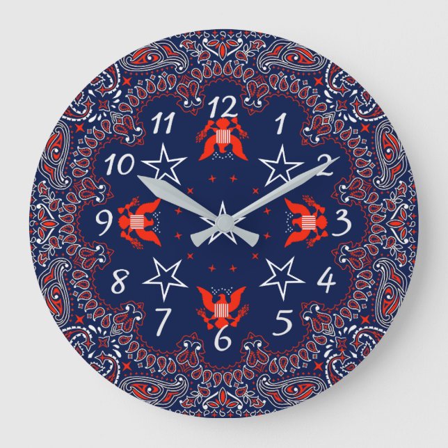 Redondo Grande reloj de bandana (Anverso)