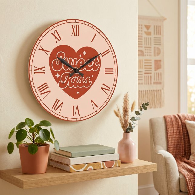 Redondo Grande Reloj de Beso Dulce (Subido por el creador)